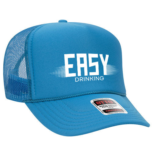 corkie apparel for the wine lover easy drinking foam trucker blue trademark