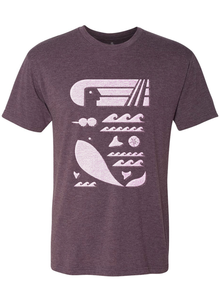 OCEAN OF LIGHT UNISEX T-SHIRT {BENEFITING ALZHEIMER'S ASSOCIATION}