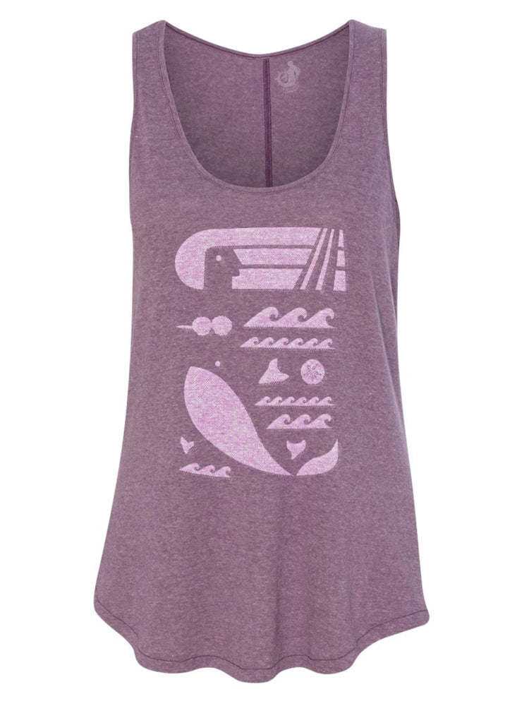 OCEAN OF LIGHT PURPLE TANK TOP {BENEFITING ALZHEIMER'S ASSOCIATION}