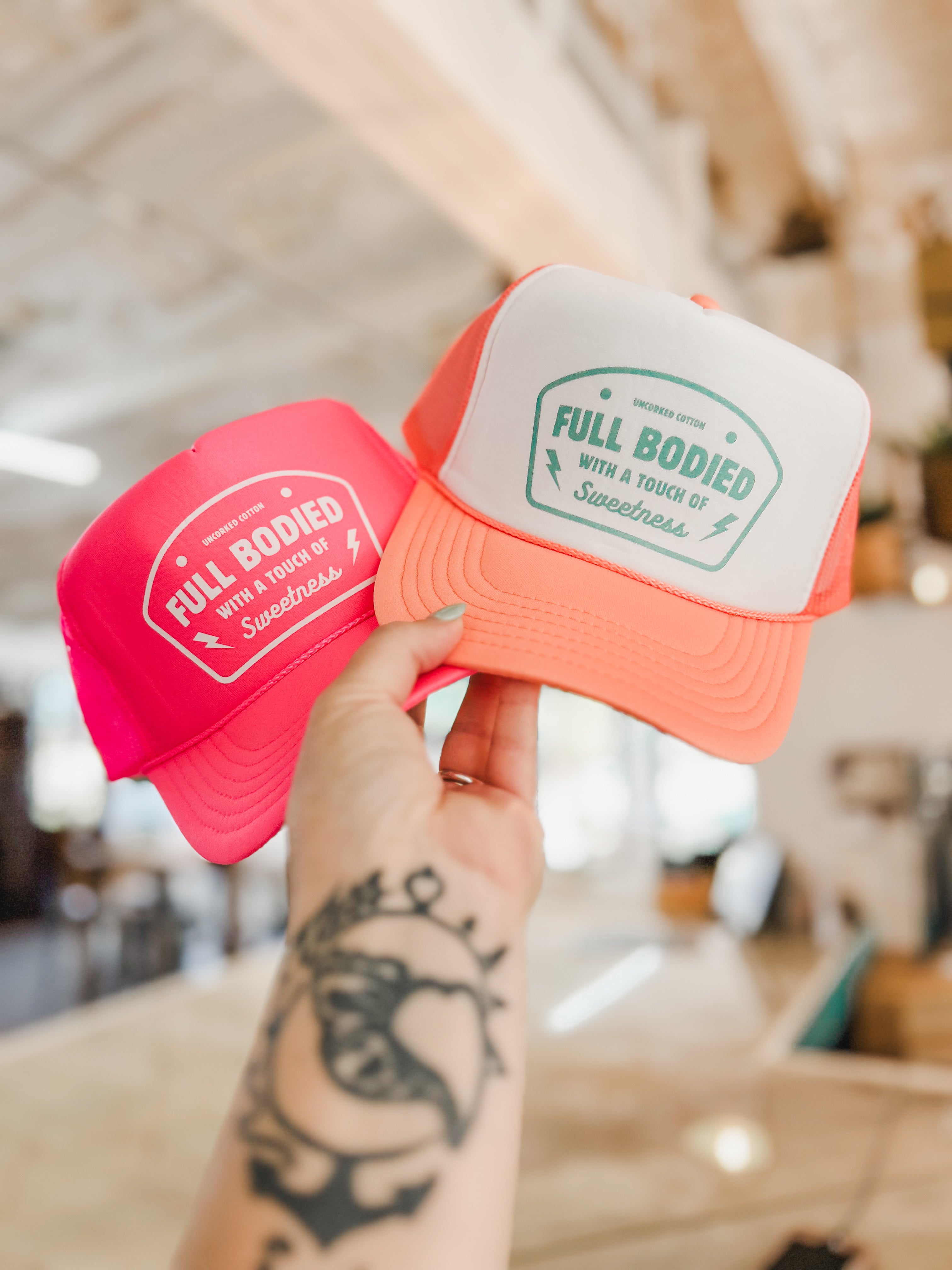 corkie foam trucker hats full bodied wine with a touch of sweetness jacksonville palms pantry