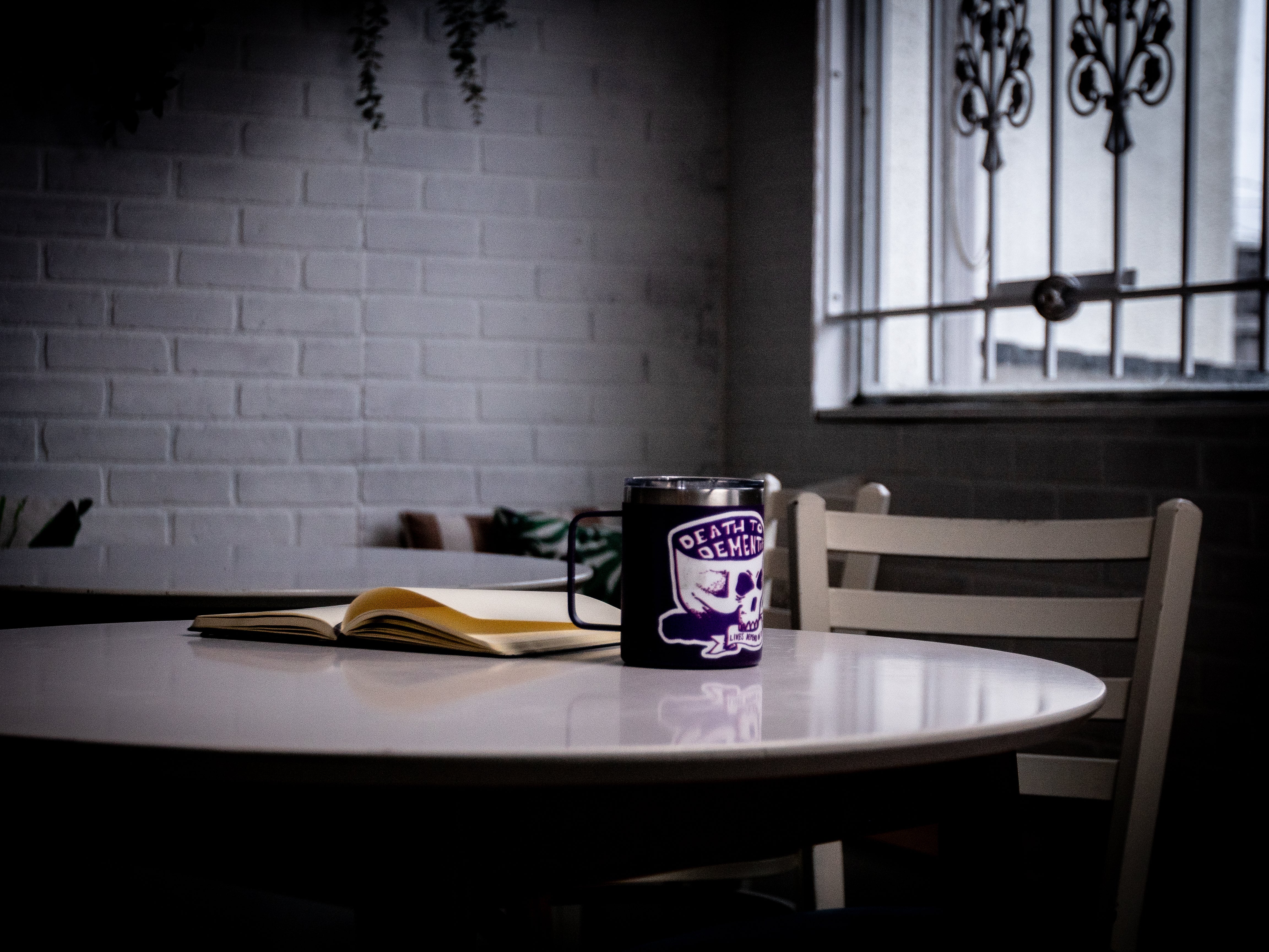 death to dementia purple mug jacksonville palms pantry