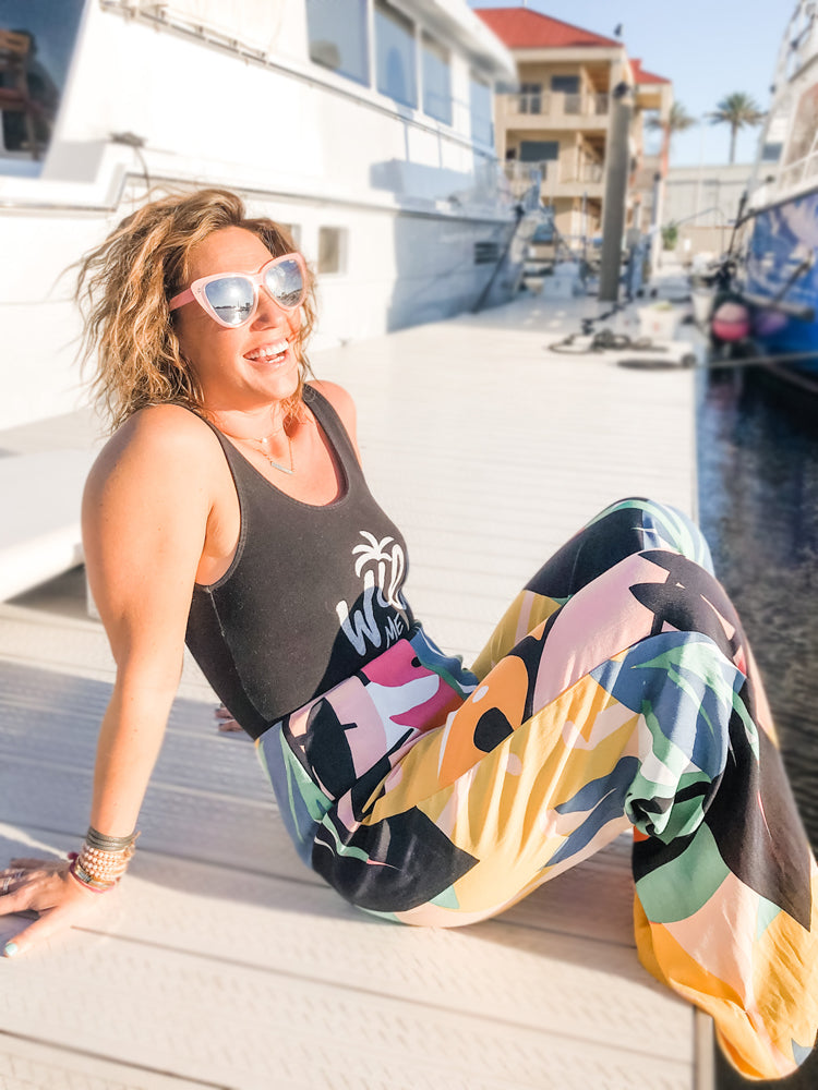 the admirals daughters wild me black body suit jacksonville florida womens apparel lifestyle brand palm tree